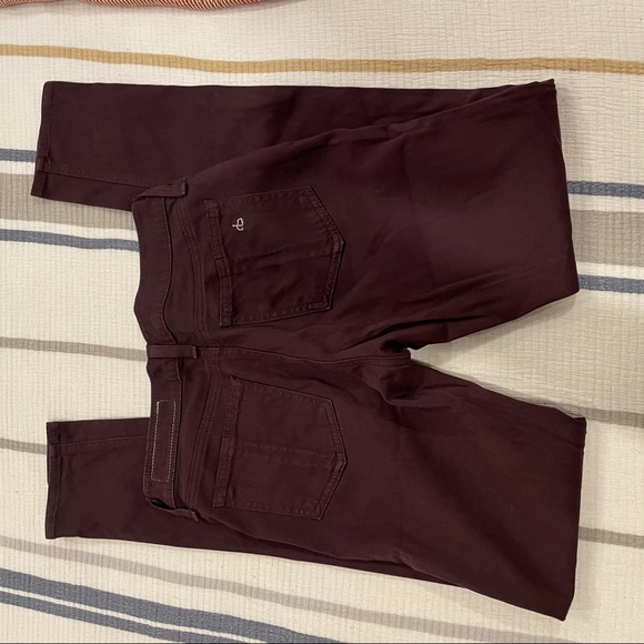Rag & Bone for Aritzia Skinny Legging in Wine - Picture 3 of 9